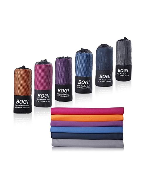 BOGI Microfiber Quick Dry Sports Towel