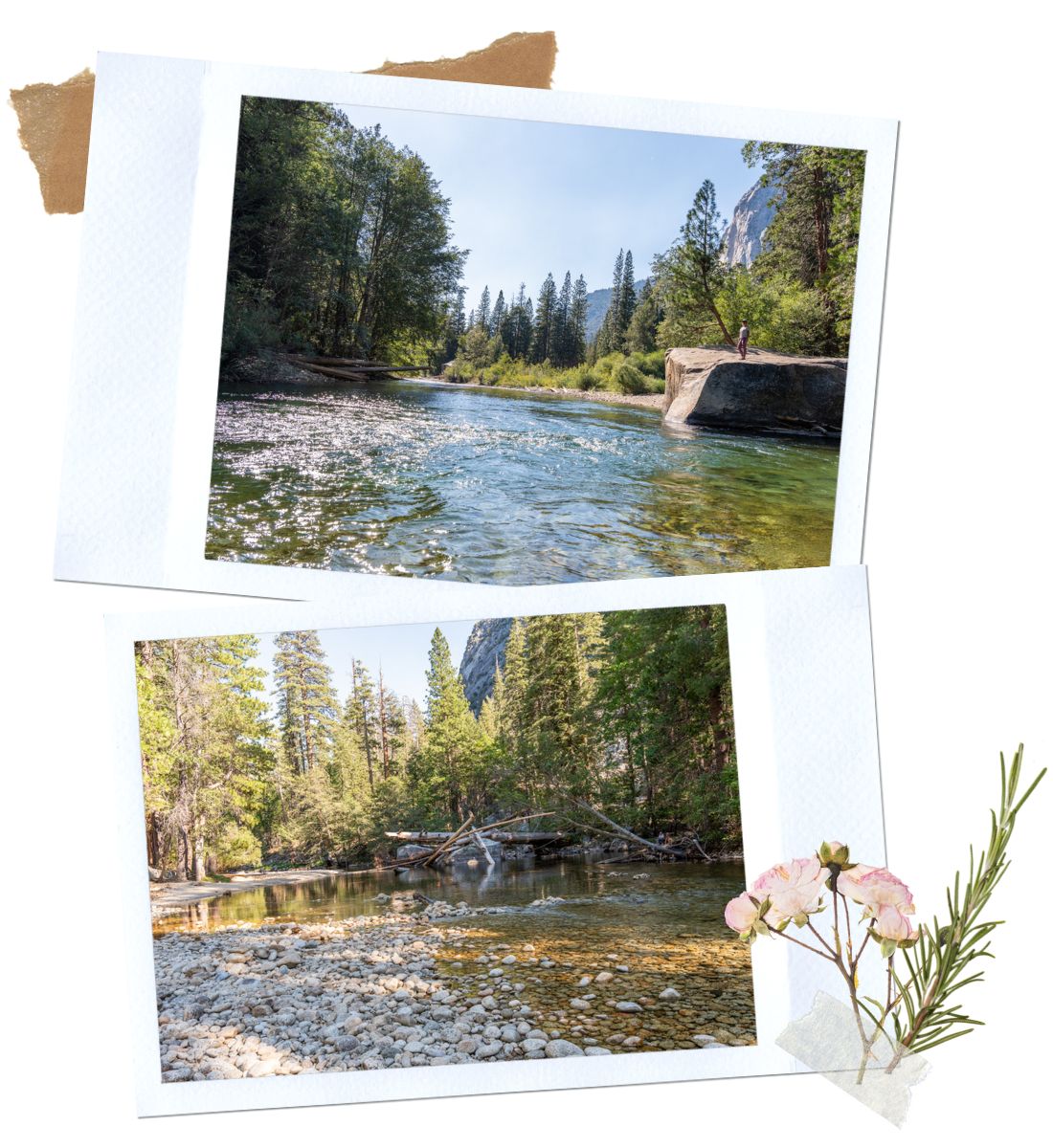 Roads End and Muir Rock in Kings Canyon Scenic Byway in California