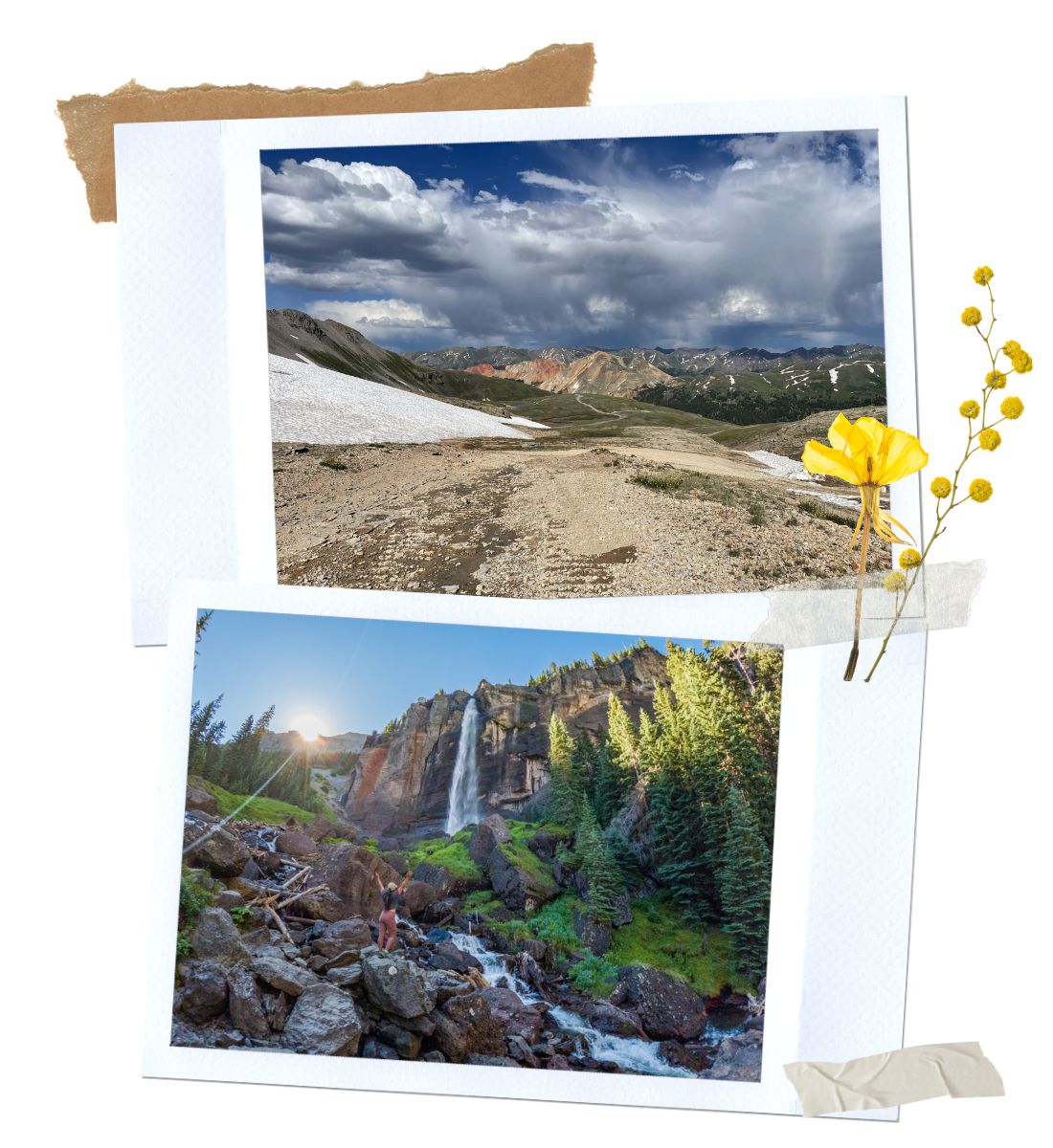 Black Bear Pass - Million Dollar Highway in Colorado