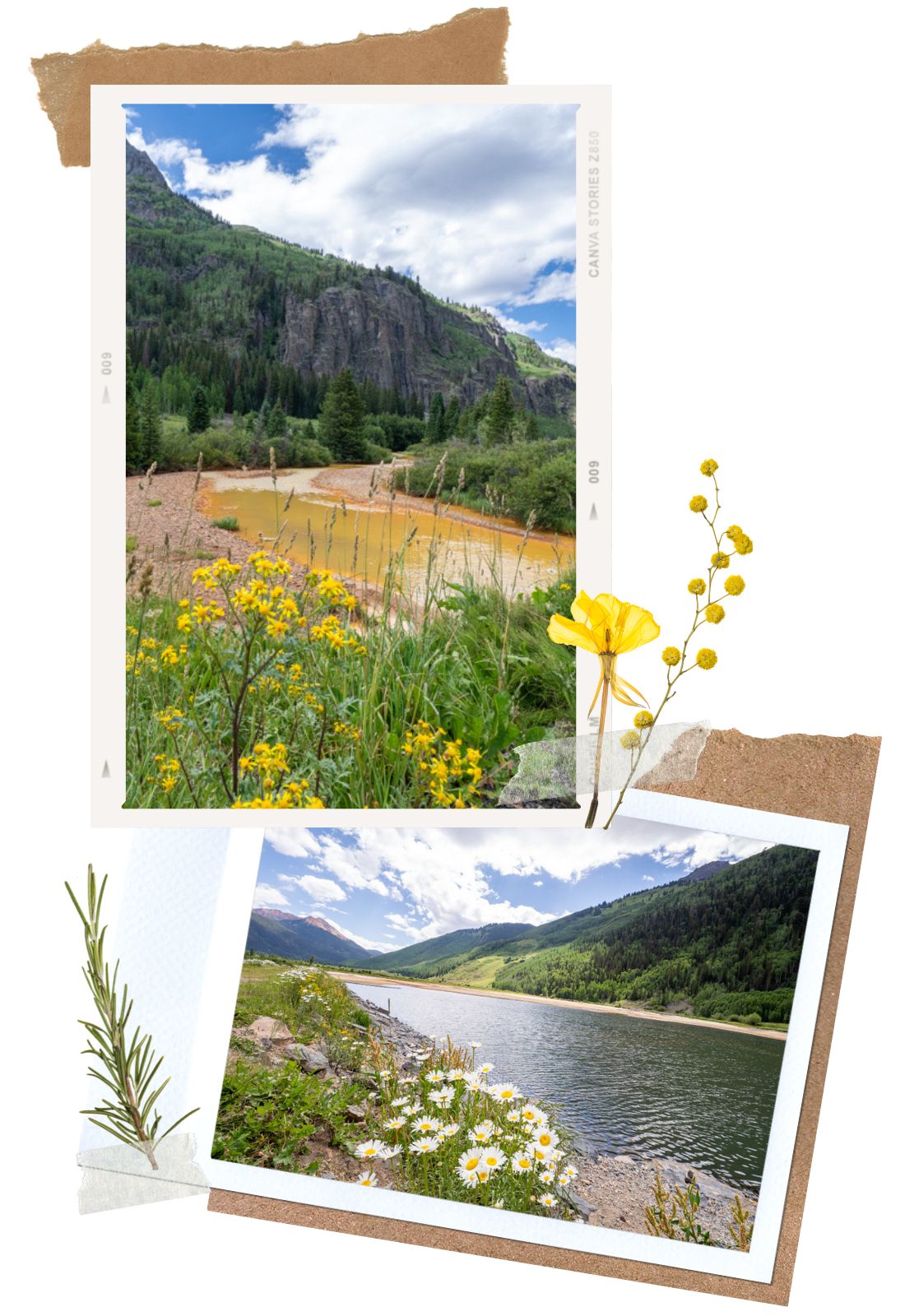 Crystal Lake - Million Dollar Highway in Colorado