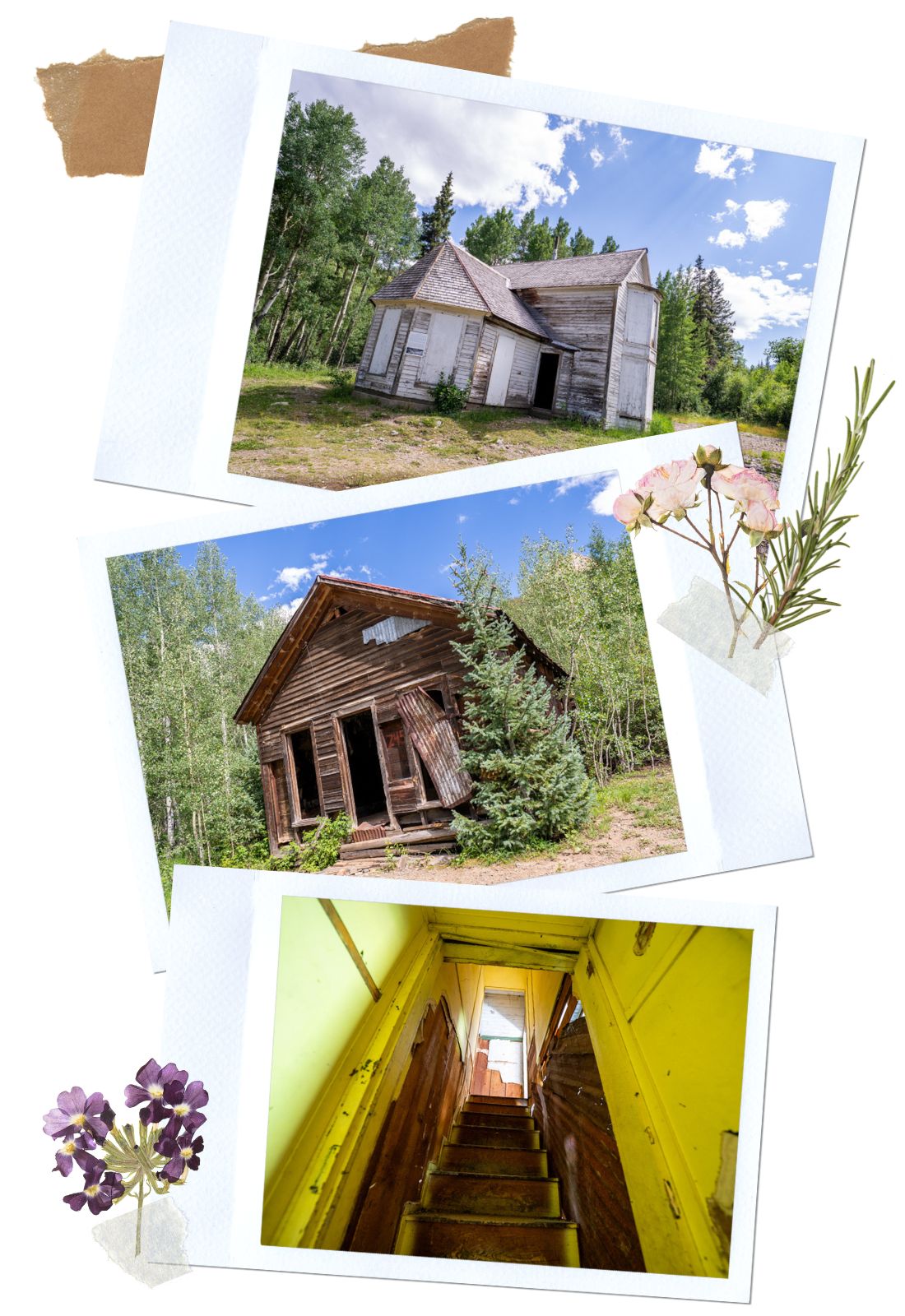 Ironton Townsite - Million Dollar Highway in Colorado