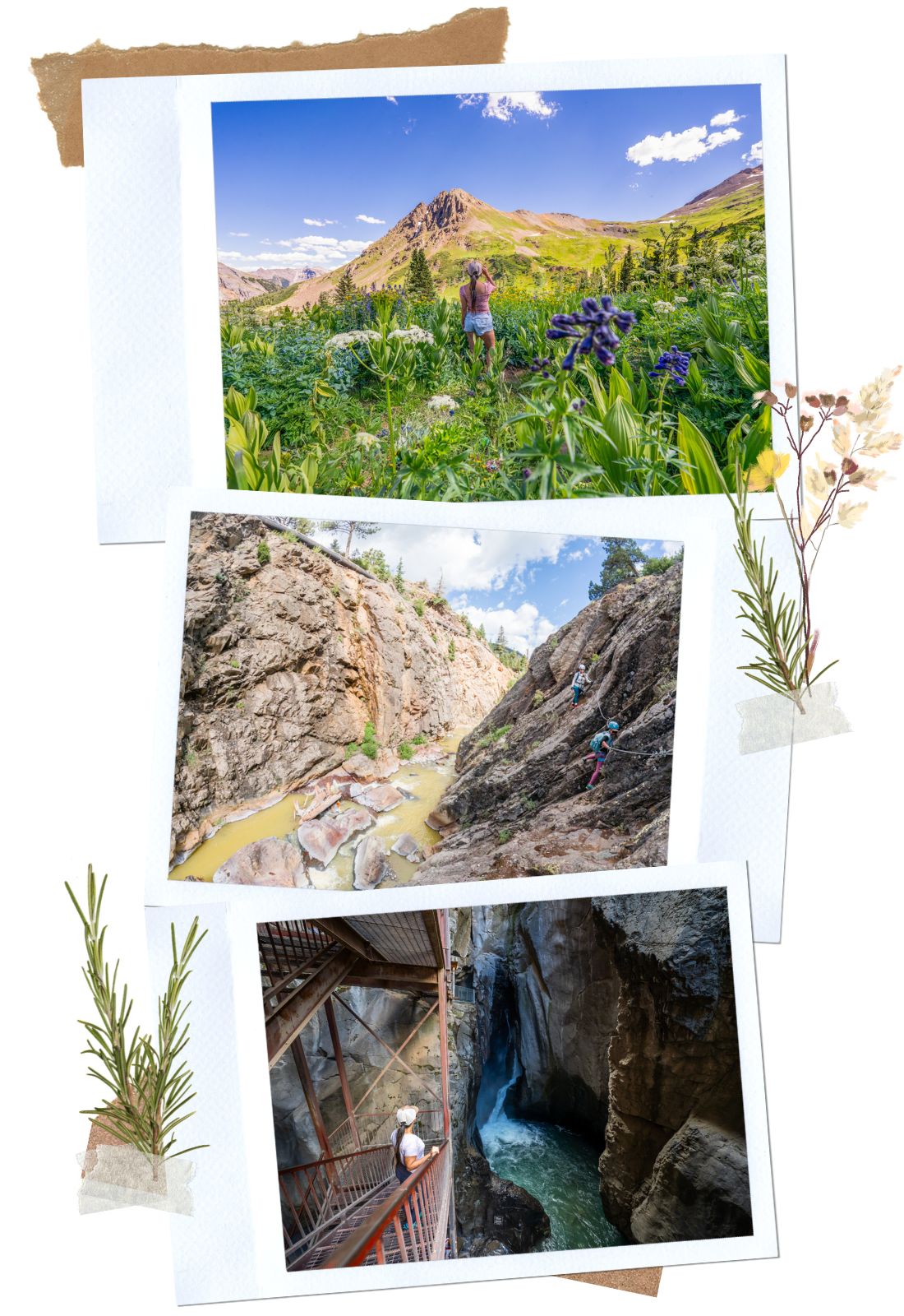 Ouray - Million Dollar Highway in Colorado