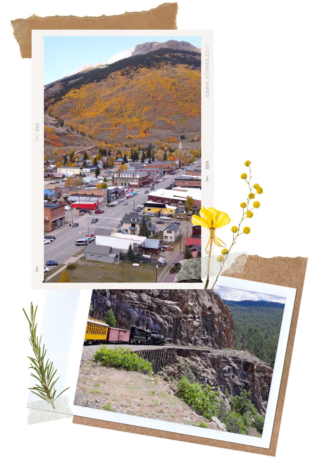 Silverton - Million Dollar Highway in Colorado