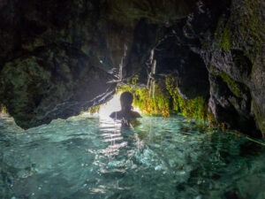 How to Find Hidden Under Water Cave at Gandy Warm Spring, UT