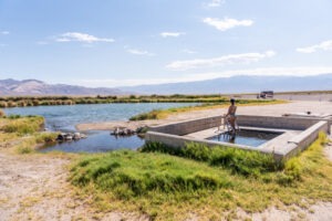 Fish Lake Valley Hot Spring, Nevada