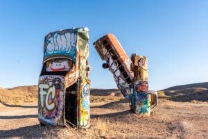 Most Interesting Roadside Attraction: International Car Forest in Goldfield, Nevada