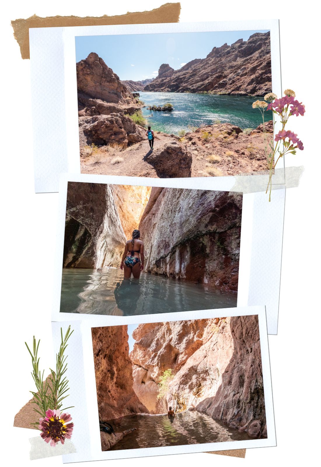 Arizona Hot Springs on Black Canyon Water Trail, a Secret Oasis Near Las Vegas