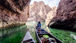 How to Canoe Camping on Black Canyon Water Trail, a Secret Oasis Near Las Vegas