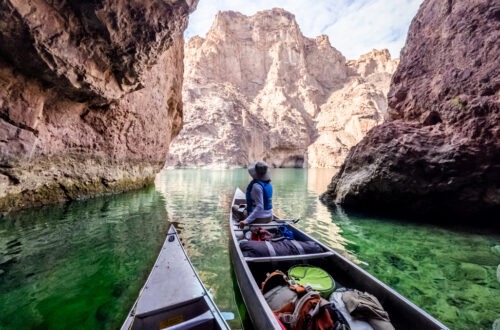 How to Canoe Camping on Black Canyon Water Trail, a Secret Oasis Near Las Vegas