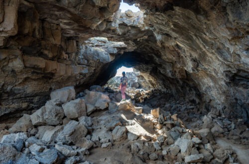How to Explore Tabernacle Hill Lava Tubes in Fillmore, Utah