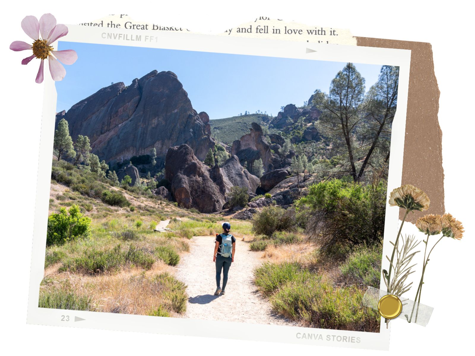 Pinnacles National Park in Central California