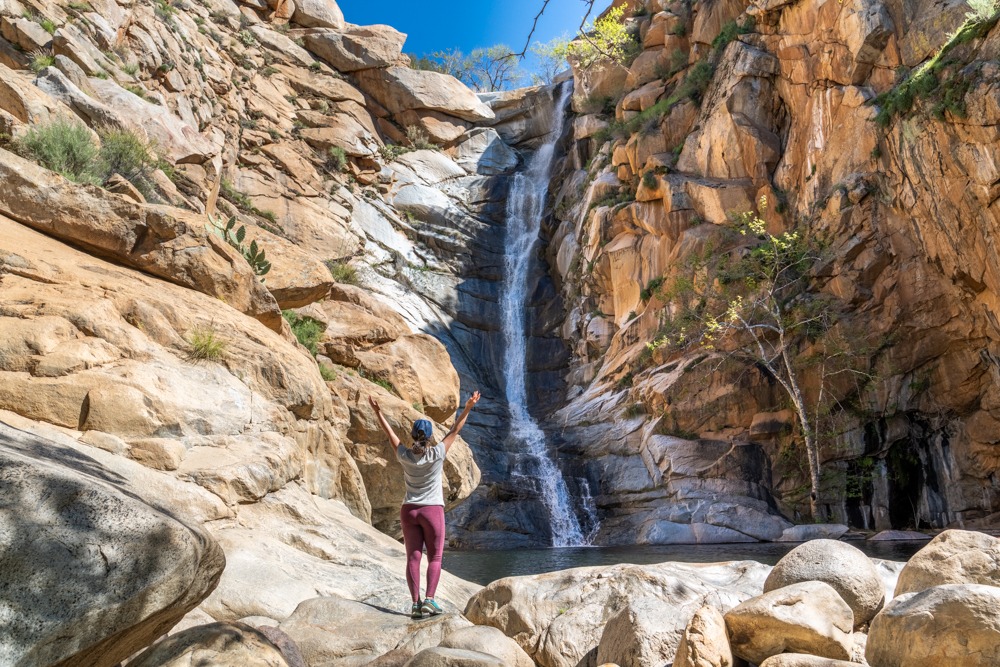 Cedar Creek Falls in San Diego