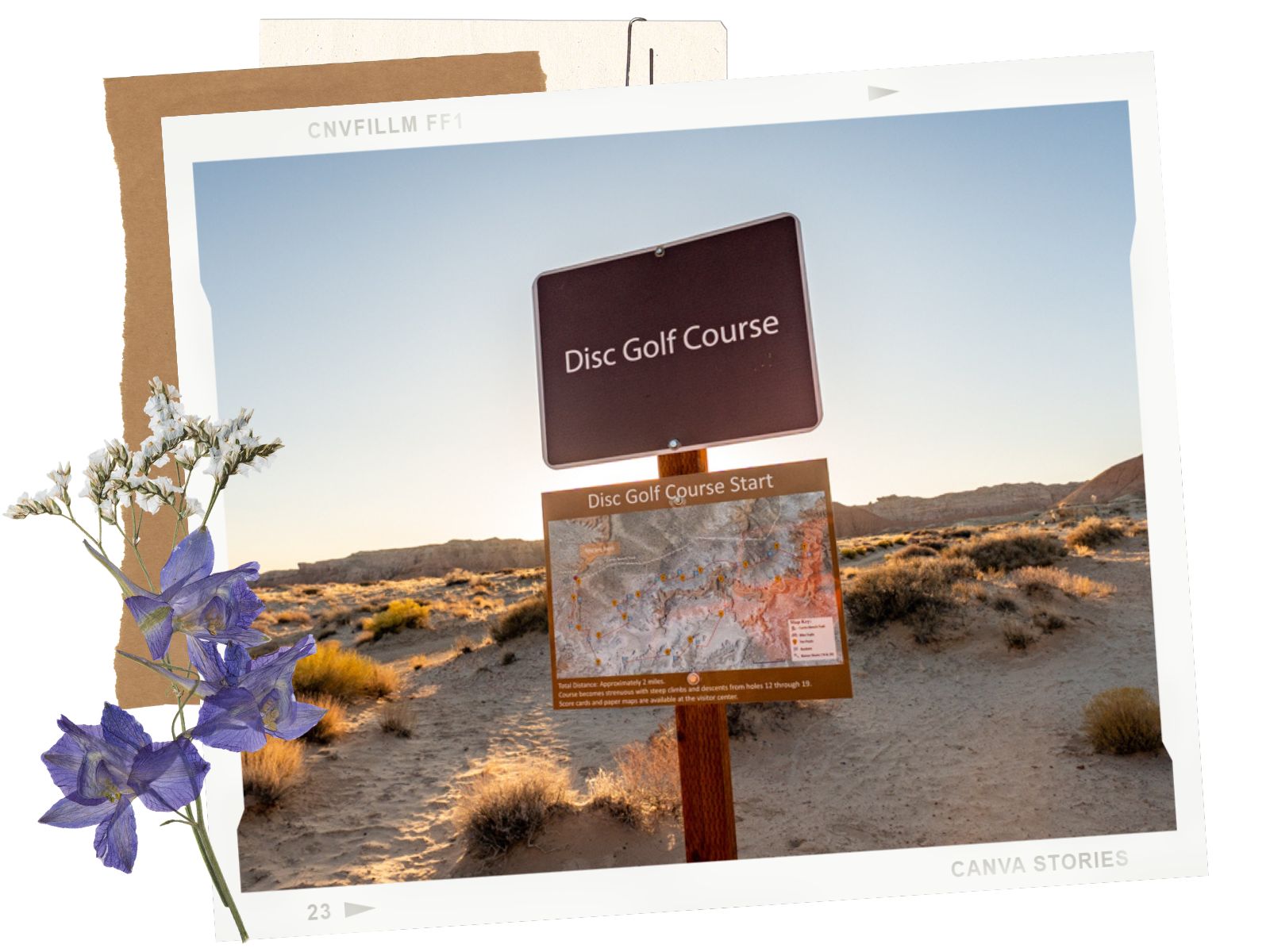 Disc Golf, Goblin Valley State Park, Nevada