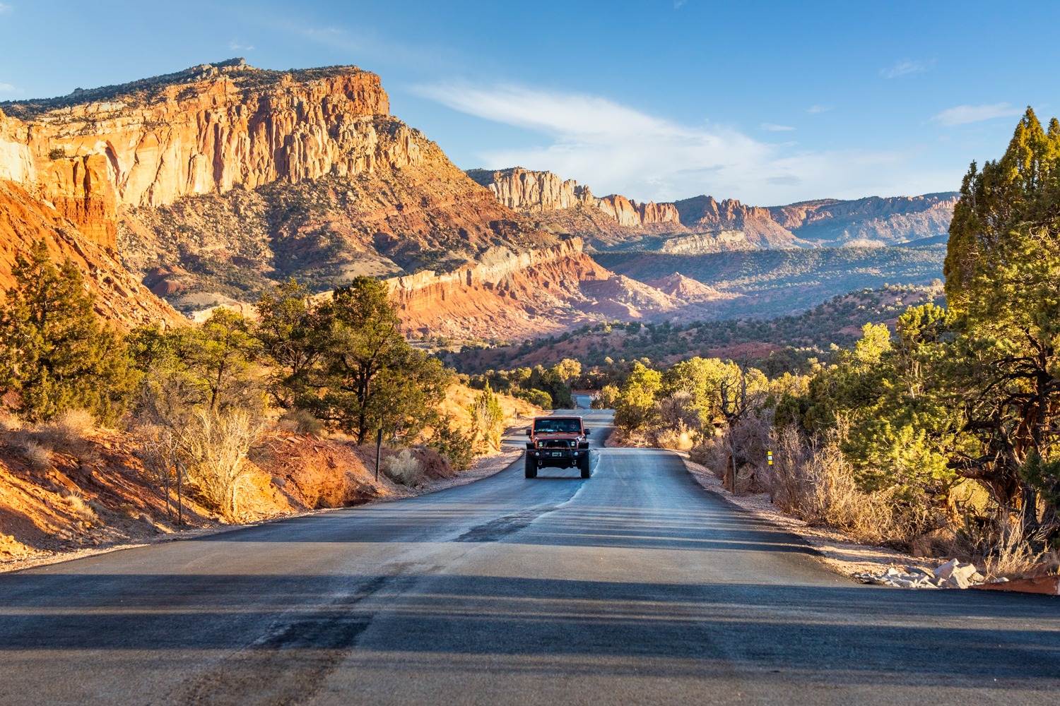 Capitol Reef Scenic Drive in Capitol Reef National Park