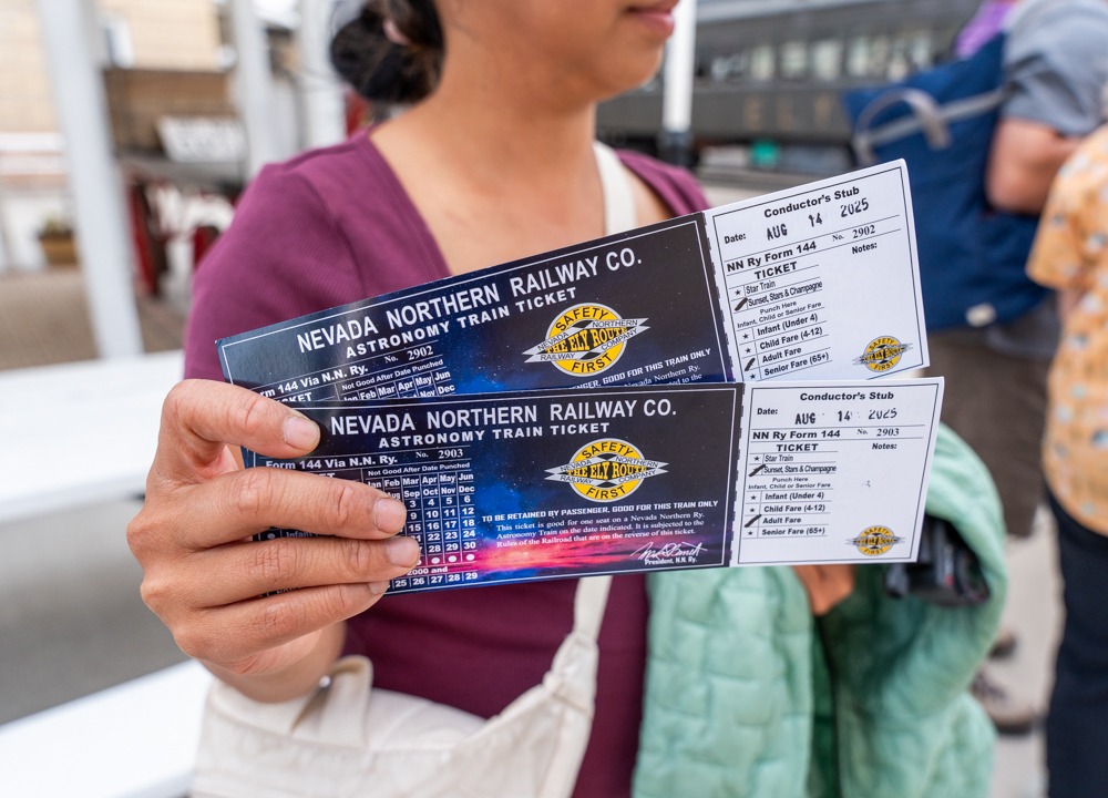 Tickets for the Sunset, Stars & Champagne tour with Nevada Northern Railway in Ely, Nevada