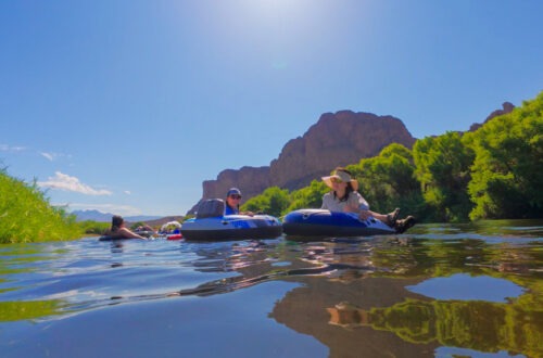 Salt River Float in Mesa, Arizona