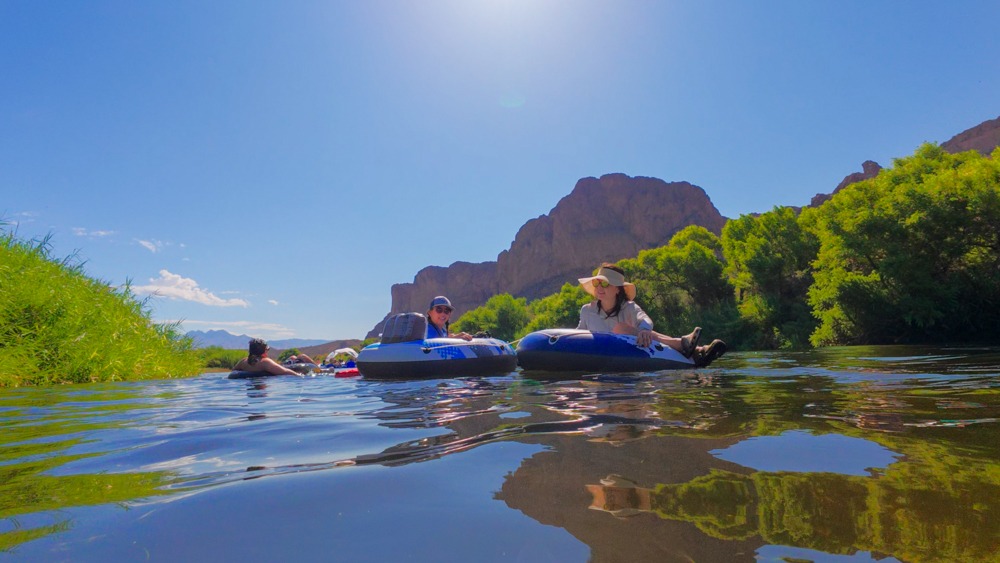 Salt River Float in Mesa, Arizona