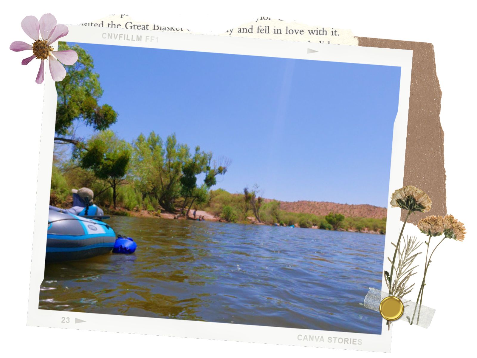 Coon Bluff on the Salt River Float in Mesa, Arizona