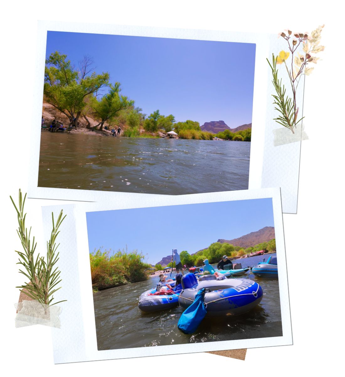 Phon D Sutton on the Salt River Float in Mesa, Arizona
