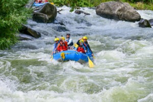 Whitewater Rafting the Big Five on Lower Kern River