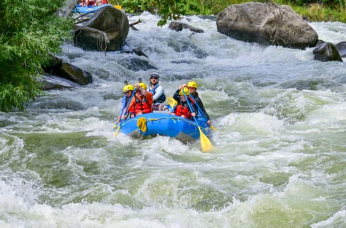 Whitewater Rafting the Big Five on Lower Kern River