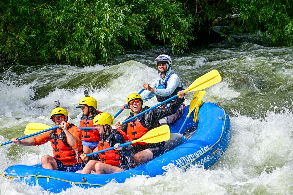 Best time to go Whitewater Rafting the Big Five on Lower Kern River