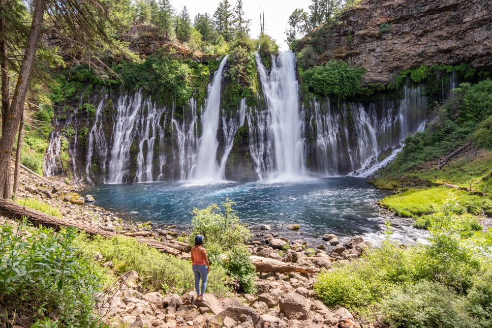 Burney Falls near Redding, CA