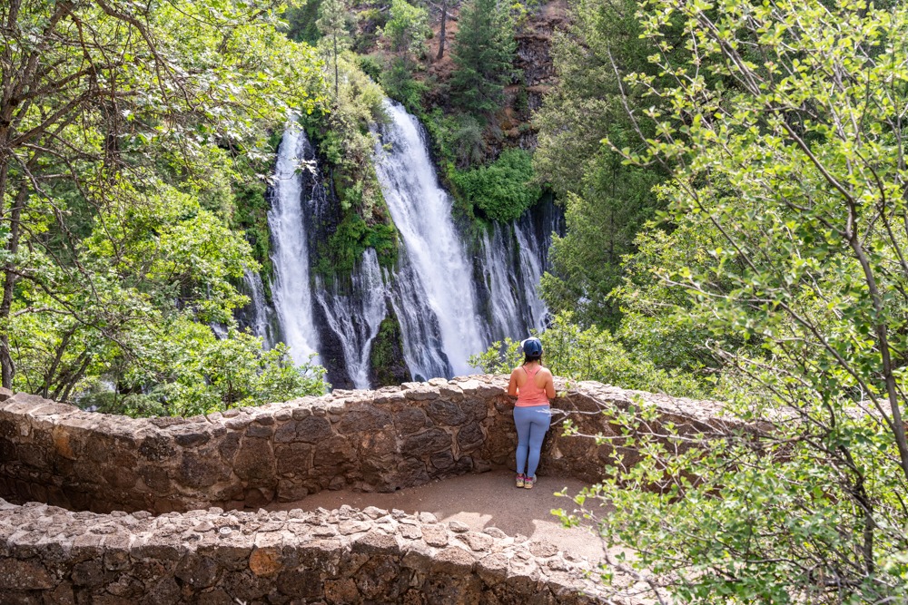 Viewpoint for Burney Falls near Redding, CA