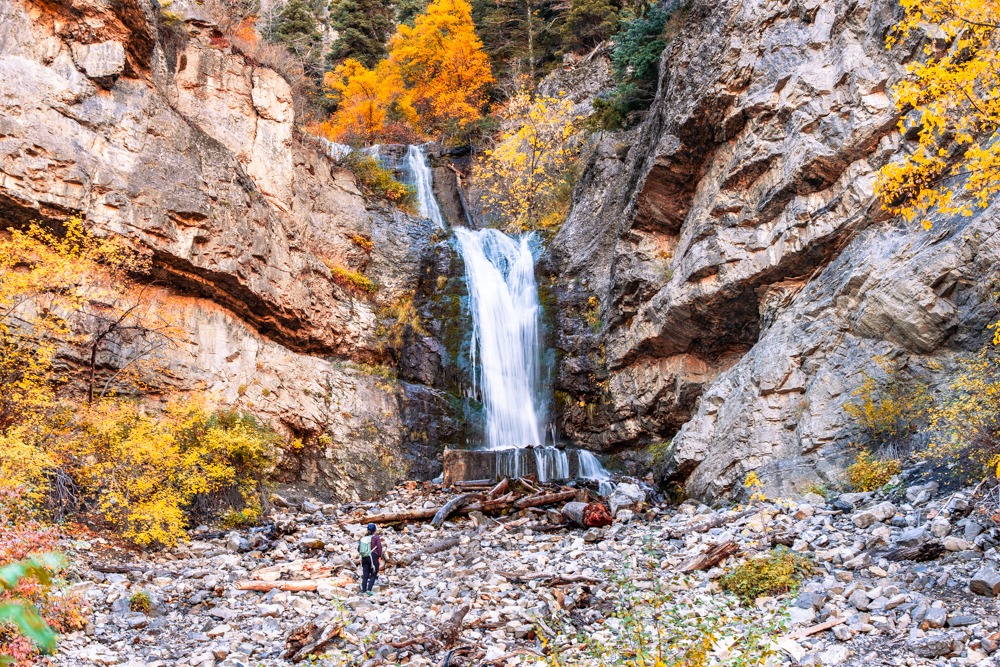 How to Hike Bridal Veil Falls to Upper Falls, Provo Canyon, UT